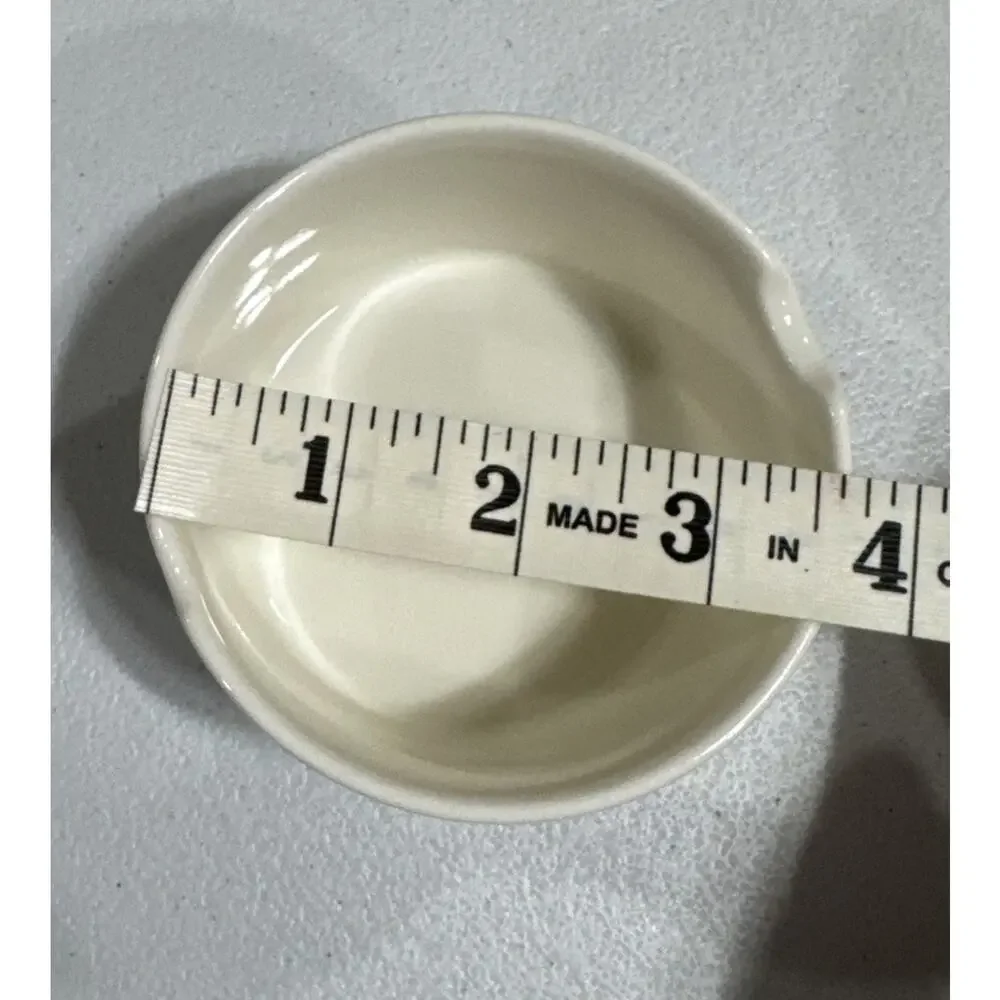 Starbucks Sugar and Creamer Set Stackable White Ceramic 6fl oz/180ml Farmhouse